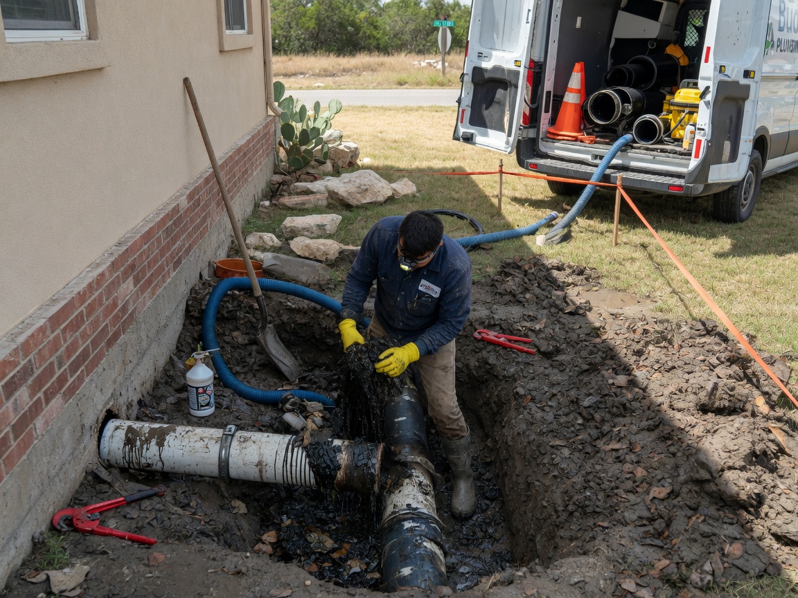 Clogged Drain Repair in Buda, TX