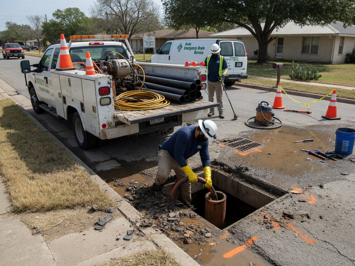drain repair in Uhland