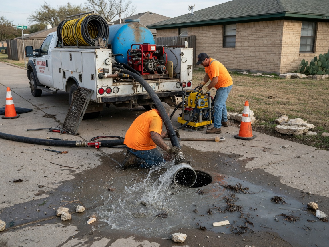 Hydro Jetting in Buda, TX