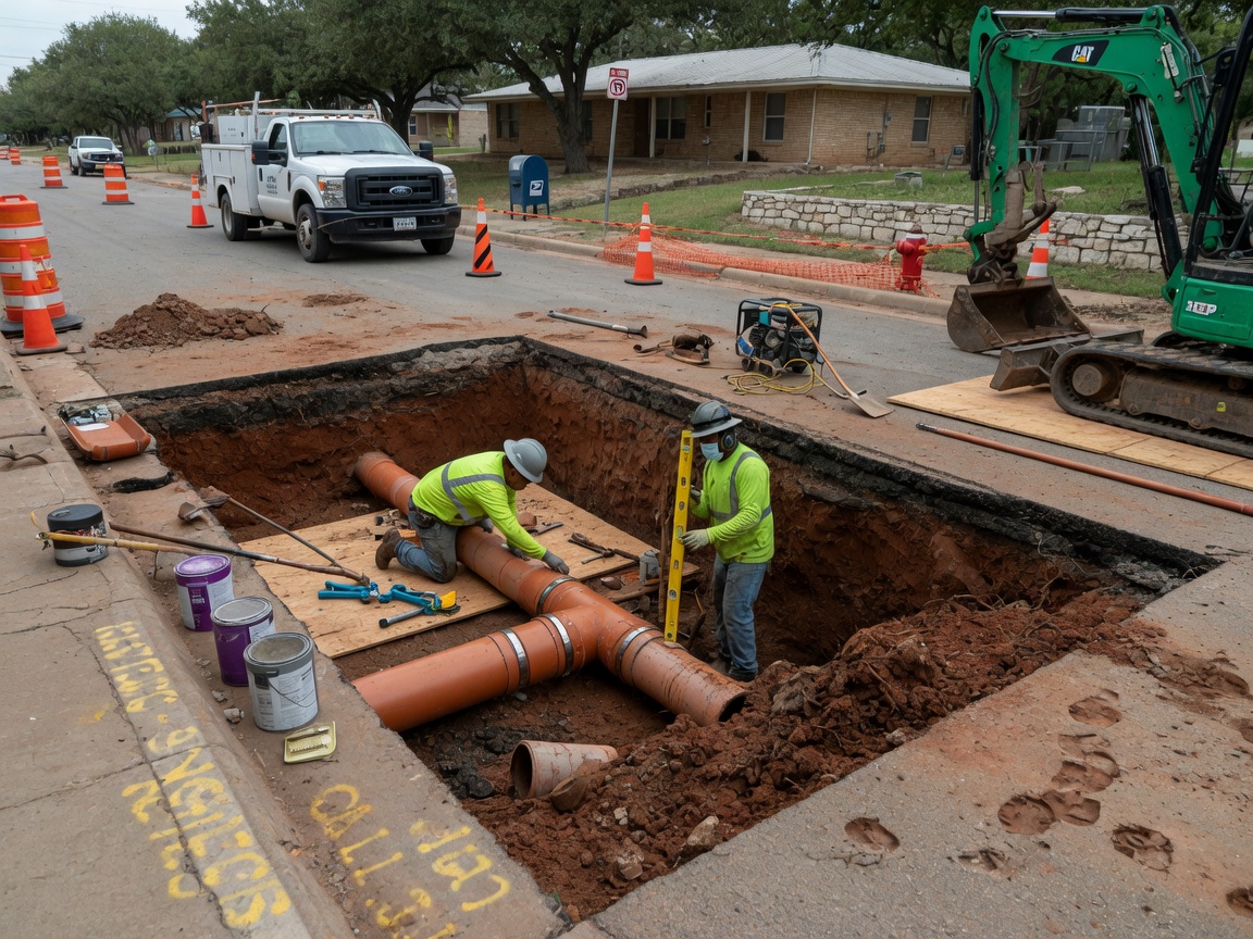 Drain Repair in Uhland, TX